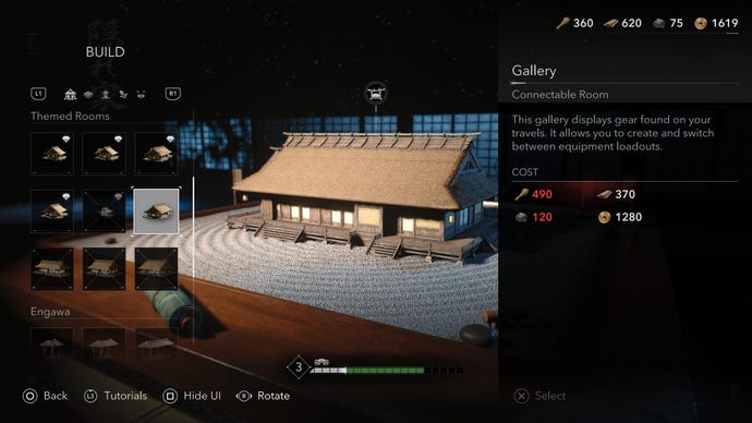 The Gallery in Assassin's Creed Shadows.