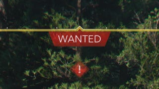 The words WANTED are displayed across the screen in Assassin's Creed Shadows.