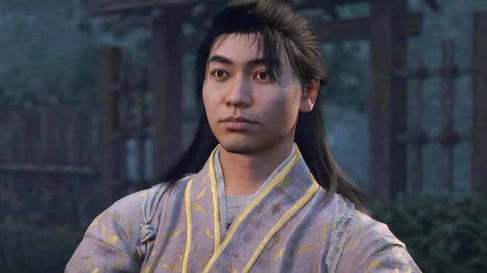 The recruitable and romancable ally Ibuki in Assassin's Creed Shadows.