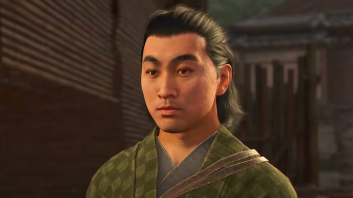 The recruitable ally Yagoro in Assassin's Creed Shadows.
